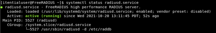 FreeRADIUS Server Status