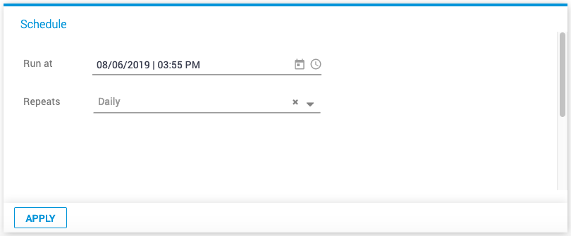 Automation Scheduling
