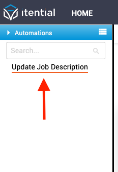 Automation Sidebar