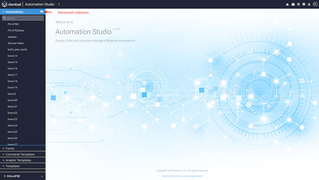 Automations View