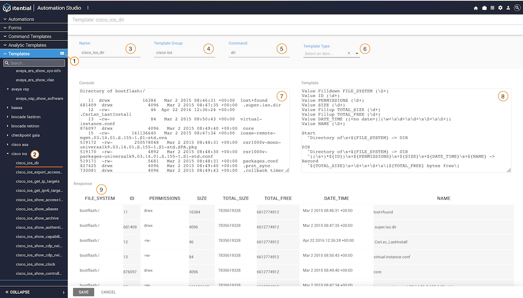Main UI overview