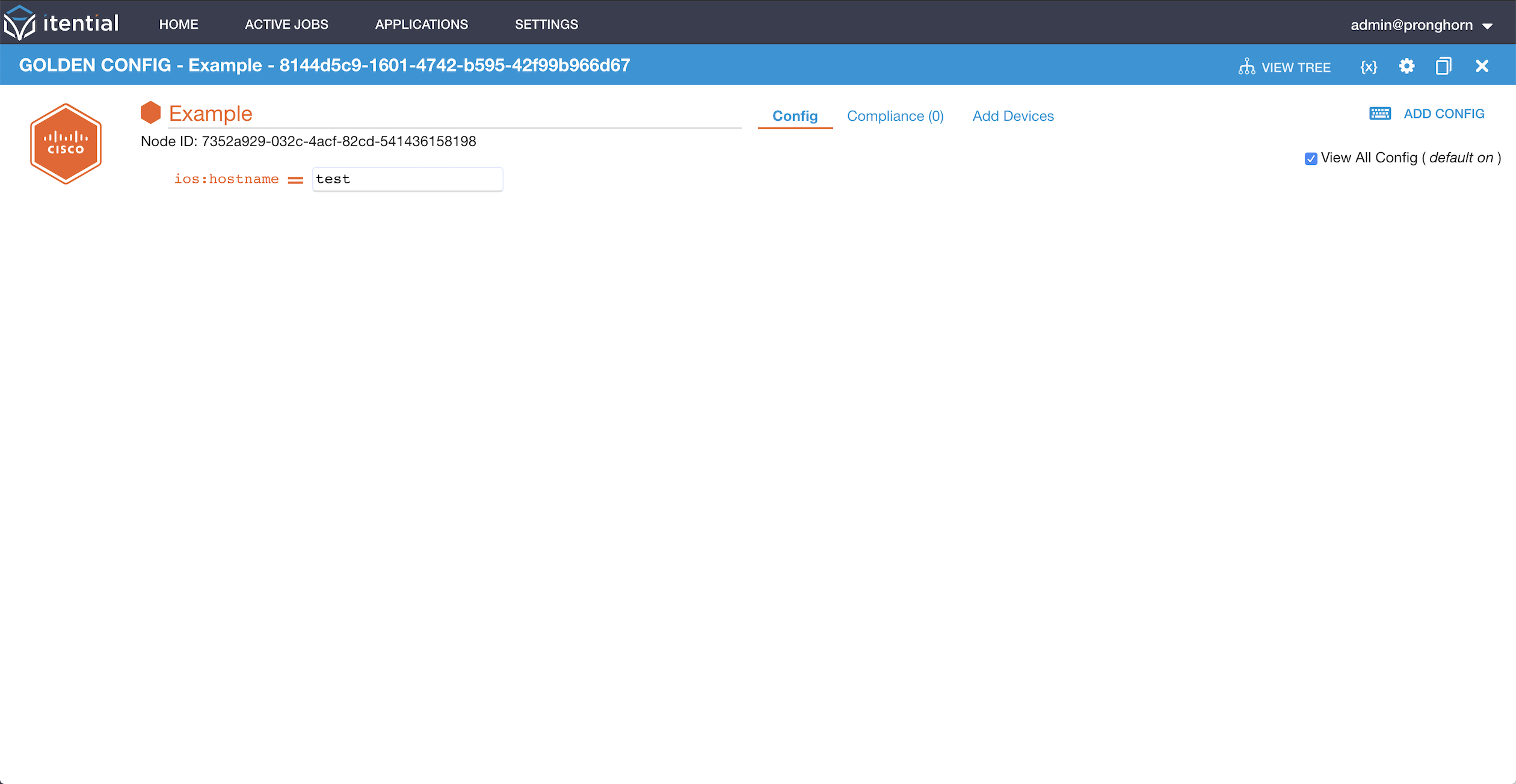 GC Config Tab