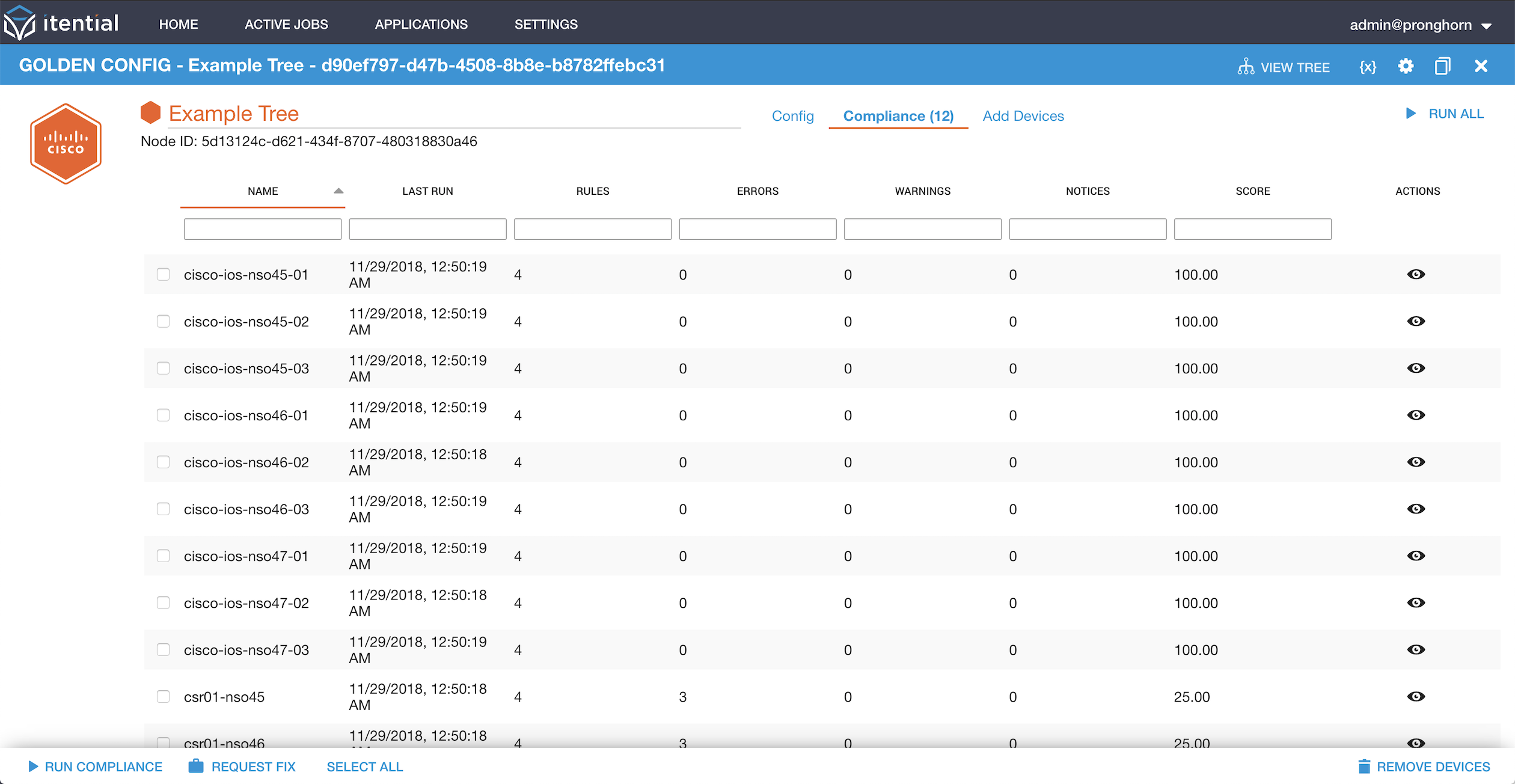 GC Compliance Reports