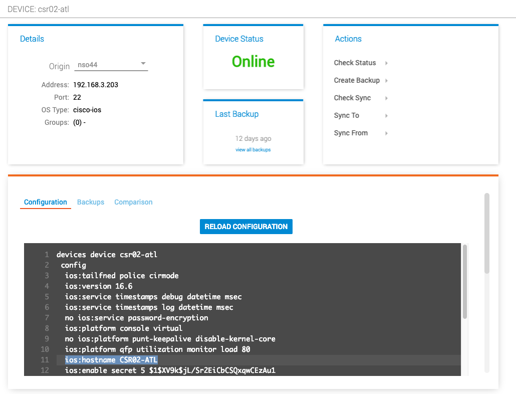 Validate Device