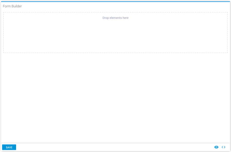 Form Builder Canvas