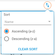 Sort Options