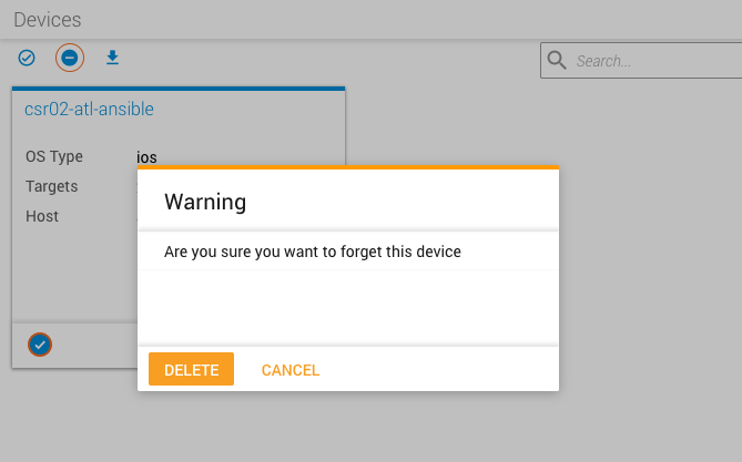 Forget Device