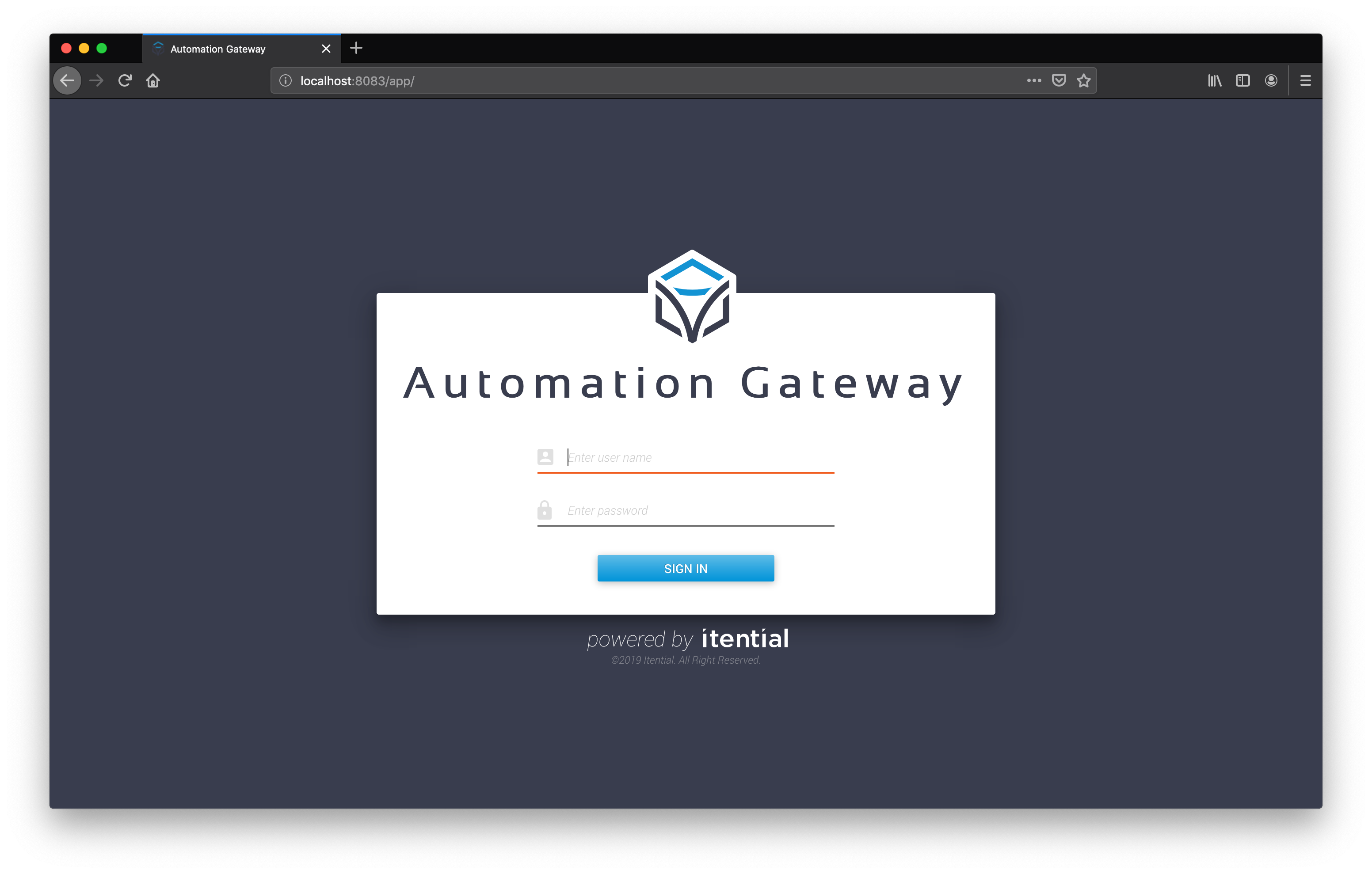 login