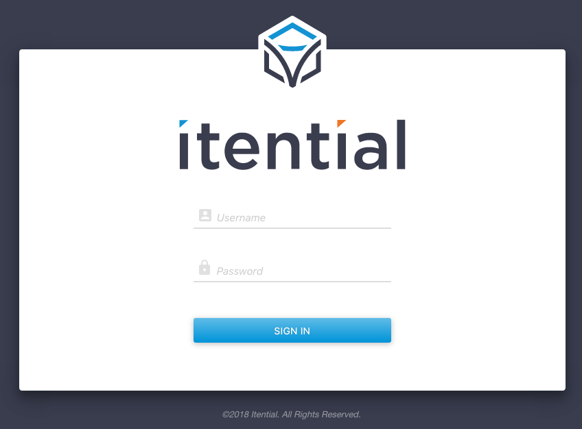 Login Screen