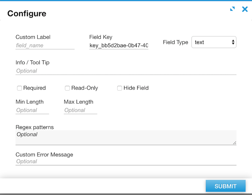 Configuration Dialog