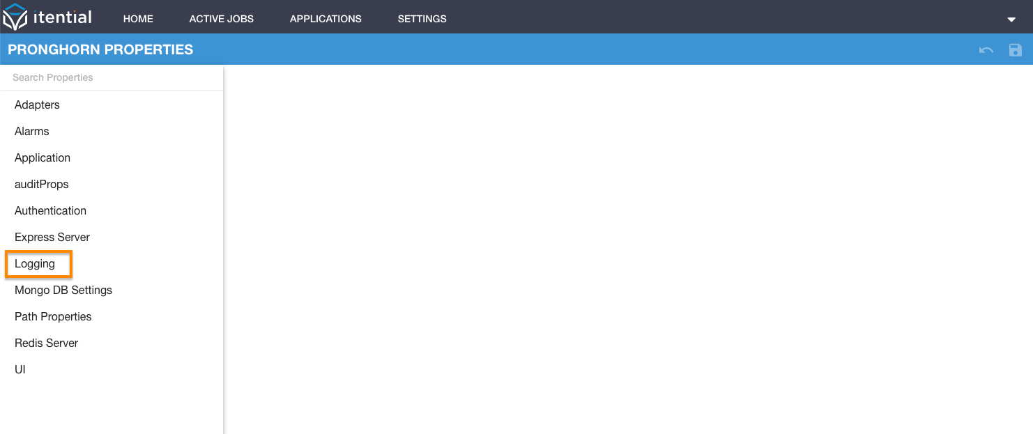 Properties Logging