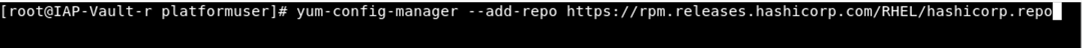 Add Vault Repo