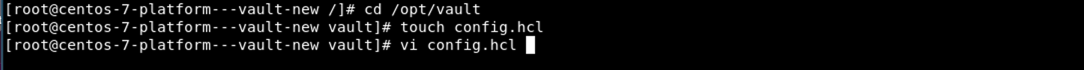 Create config