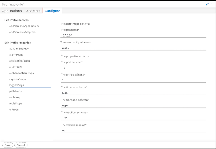 Configure Profiles