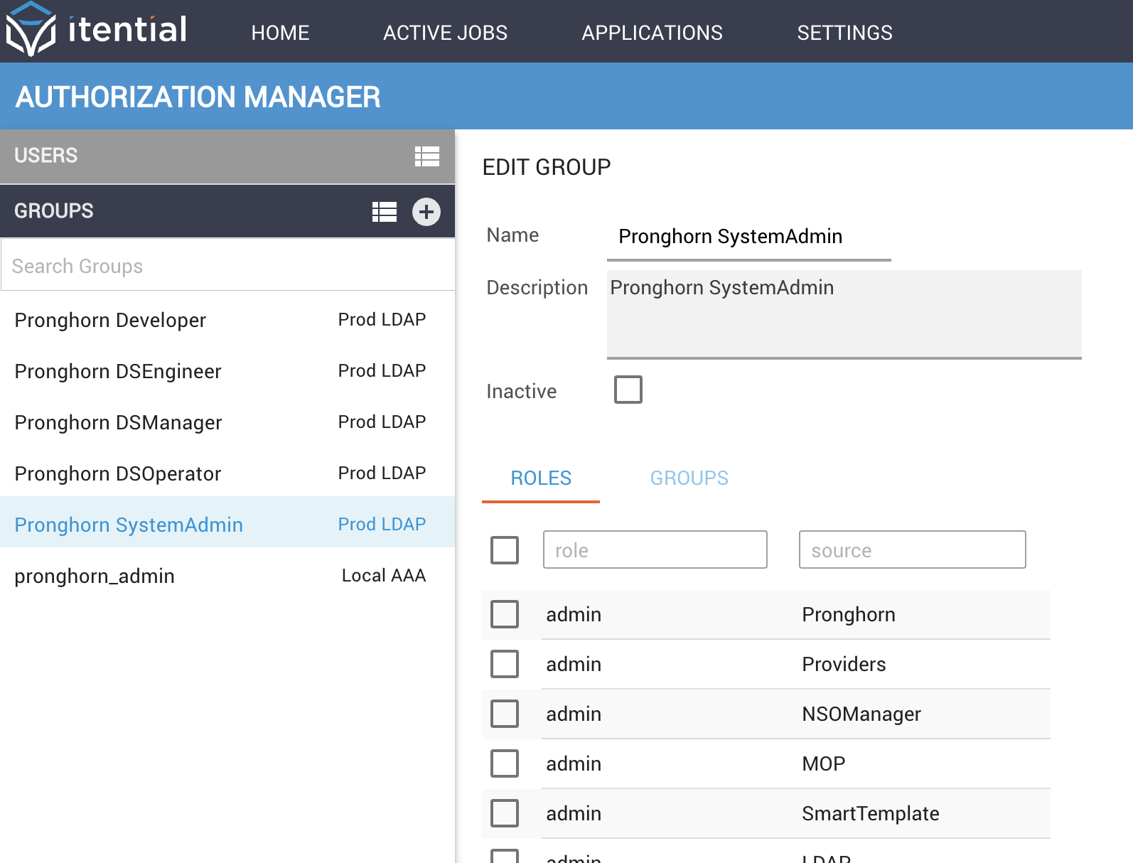 Authorization Manager