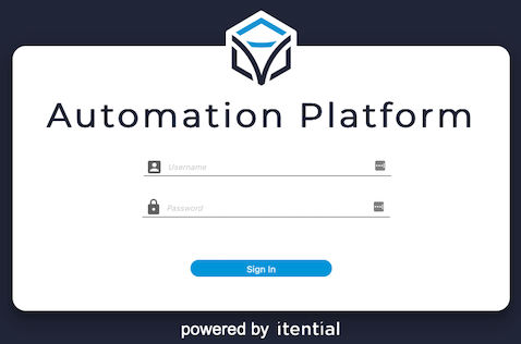 Login Screen
