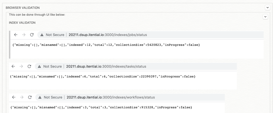 Browser Validation