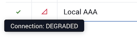 Adapter Degraded