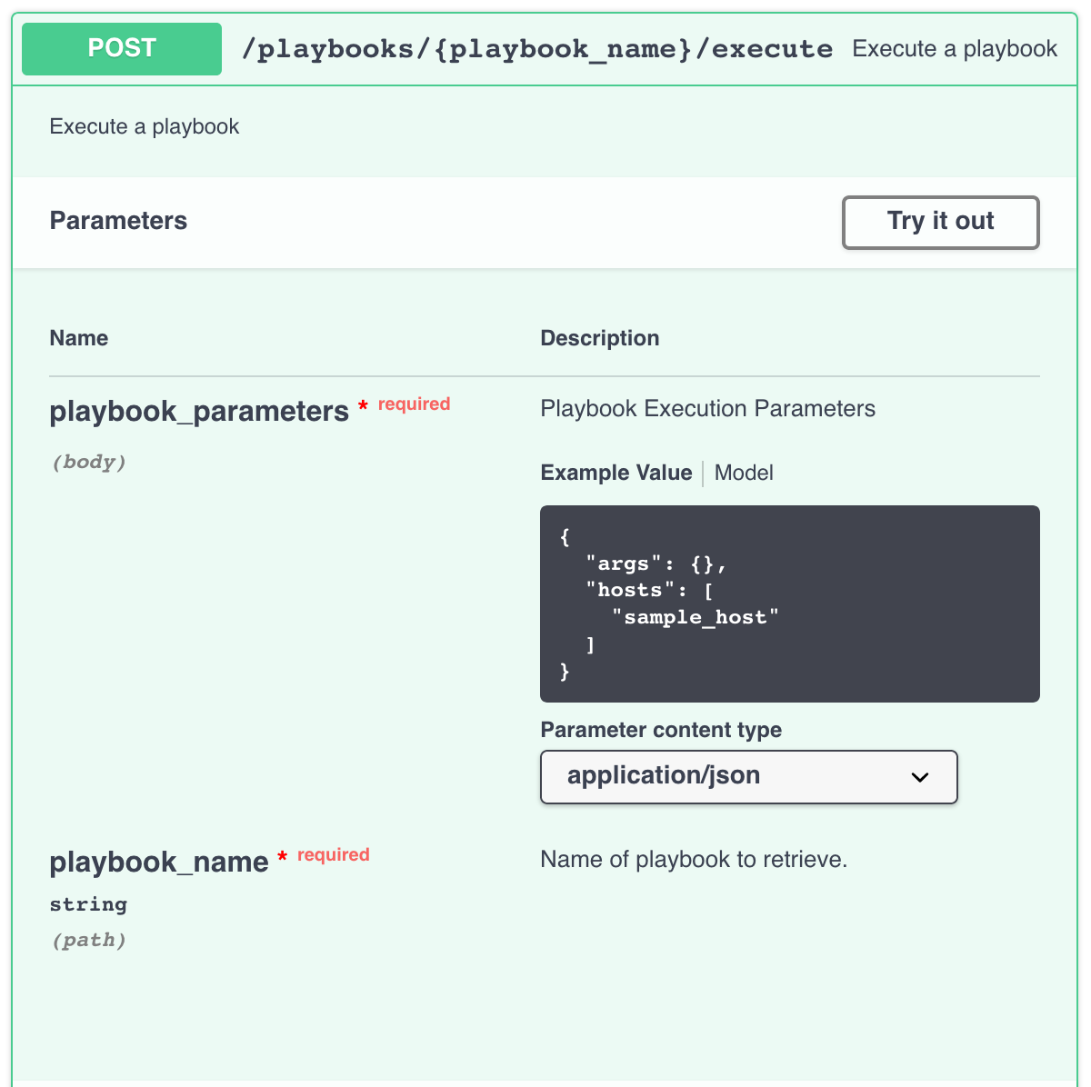 API Add Playbook