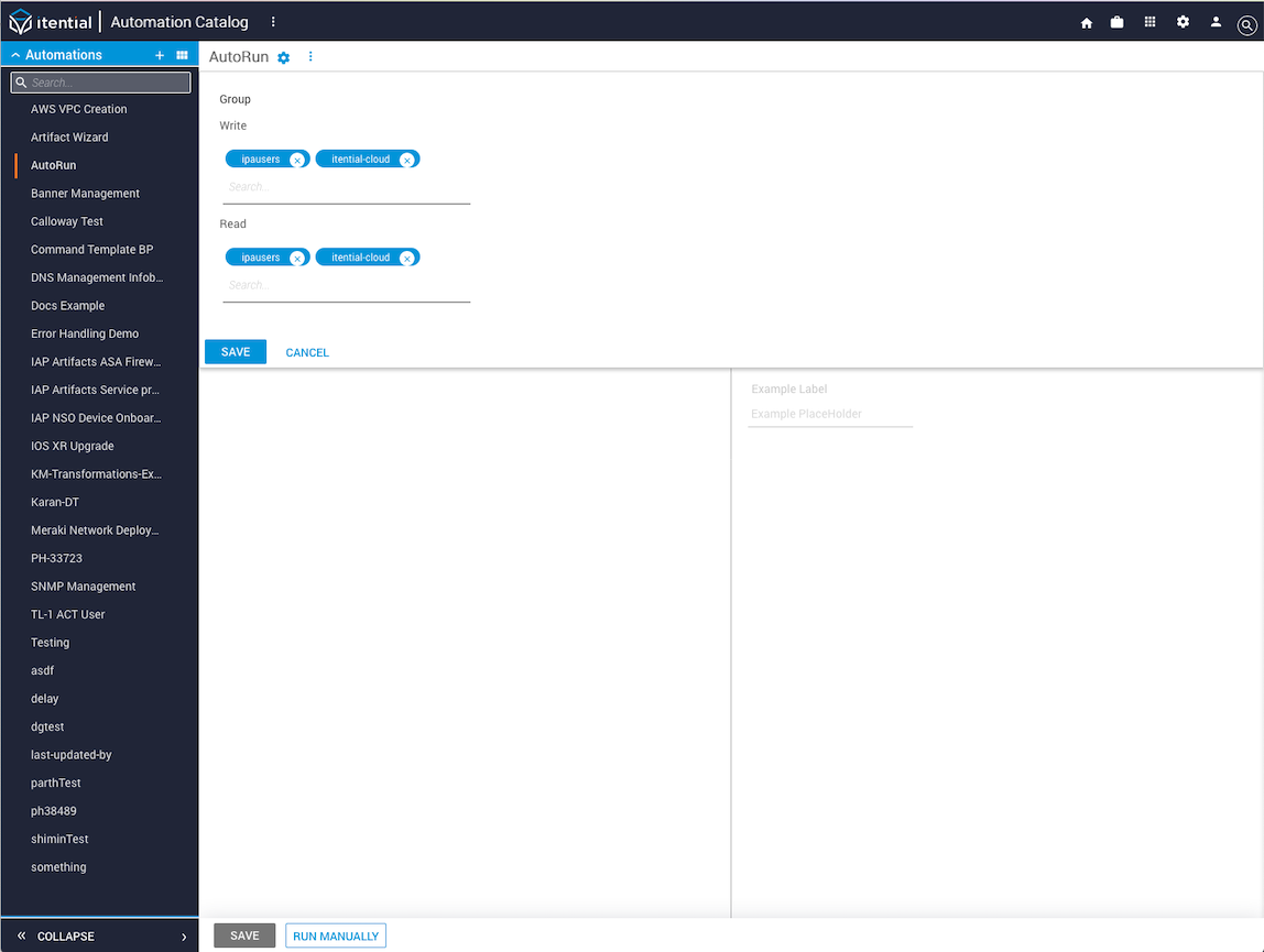 Automation Permissions