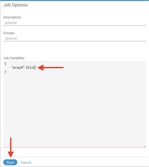 Walk-through: Edit Incoming Variables