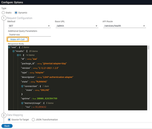 API Response