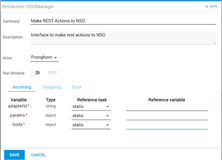 Task Properties