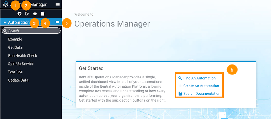 Home Page UI