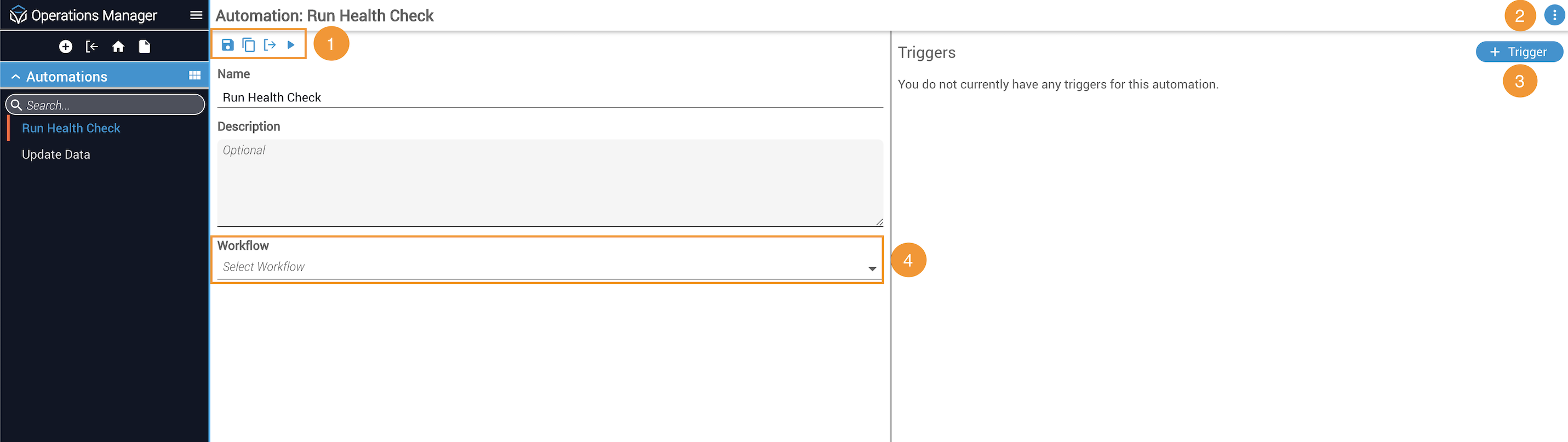 Single Automation Detail View