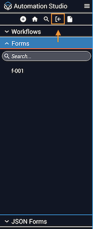Import from Automation Studio Toolbar