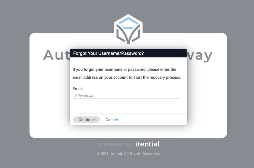 Password Reset